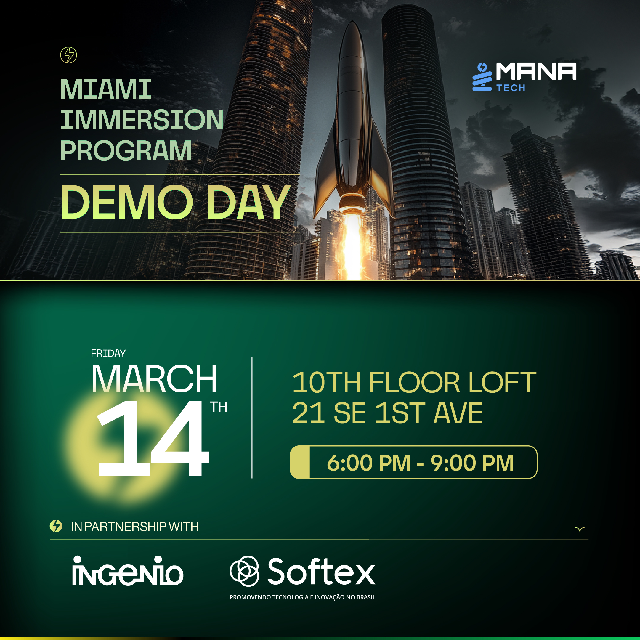 Miami Immersion Program Softex & Ingenio Demo Day